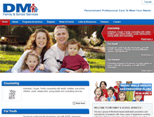 Tablet Screenshot of dmfamilyschool.com